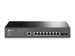 Obrzok produktu TP-Link T2500G-10MPS 8xG POE+ 2xSFP L2 switch