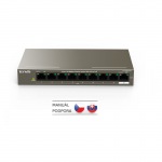 Obrzok produktu Tenda TEF1109P-8-63W PoE AT switch (8x PoE 802.3af / at,  9x 100Mb / s,  PoE celkem 63W,  