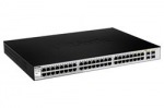 Obrázok produktu D-Link DGS-1210-48 48-port 1Gb Smart switch, 4x SFP