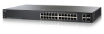 Obrzok produktu Cisco SF200-24FP-EU, 24x10 / 100, PoE 180W, Smart