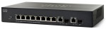 Obrzok produktu Cisco SF302-08MPP, 8x10 / 100 MPoE+ + 2x SFP Switch
