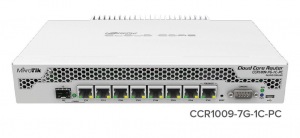 Obrzok MikroTik CCR1009-7G-1C-PC - CCR1009-7G-1C-PC