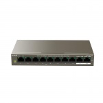 Obrzok produktu Tenda TEF1110P-8-102W   8 X 10 / 100Mbps PoE + 2 Gigabit