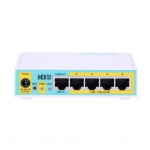 Obrzok produktu MikroTik RB750UPr2 hEX PoE lite L4 64MB RAM,  5xLAN,  1xUSB,  port 2-5PoE output 1A