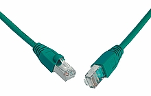 Obrzok Patch kabel CAT5E SFTP PVC 15m zelen - C5E-315GR-15MB
