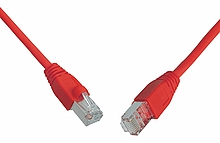 Obrzok Patch kabel CAT5E SFTP PVC 20m erven - C5E-315RD-20MB