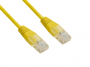 Obrzok tovaru 4World Patch kabel RJ45 Cat5 UTP 1.8m Yellow - 04730