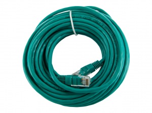 Obrzok tovaru 4World Patch kabel RJ45 Cat5 UTP 10m Green - 04727