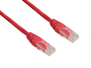 Obrzok tovaru 4World Patch kabel RJ45 Cat5 UTP 15m Red - 04716