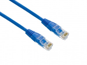 Obrzok tovaru 4World Patch kabel RJ45 Cat5 UTP 5.0m Blue - 04720