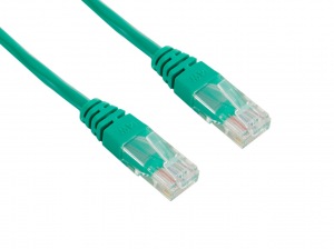 Obrzok 4World Patch kabel RJ45 Cat5 UTP 5.0m Green - 04726