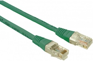 Obrzok Patch kabel CAT5E SFTP PVC 0 - C5E-315GR-0,5MB