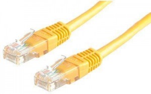 Obrzok Solarix Patch kabel CAT5E SFTP PVC 0 - C5E-315YE-0,5MB
