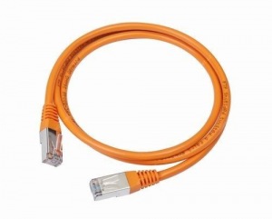 Obrzok GEMBIRD Eth Patch kabel cat5e UTP 2m - oranov - PP12-2M/O