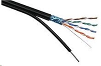 Obrzok Solarix Instalacn. kabel Solarix CAT5E FTP PE vonkajs. samonosny 305m  - SXKD-5E-FTP-PE-SAM