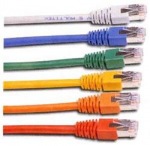 Obrázok produktu CNS patch kábel RJ45, cat5e, UTP, 0,5m, žltý