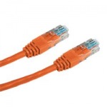 Obrzok produktu CNS patch kbel Cat5E,  UTP - 0, 5m ,  oranov