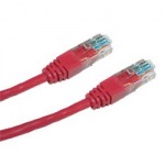 Obrázok produktu CNS patch kábel RJ45, cat5e, UTP, 2m, červený