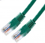 Obrázok produktu CNS patch kábel RJ45, cat5e, FTP, 0,5m, zelený
