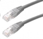 CNS patch kábel RJ45, cat5e, 10m, šedý | Obrázok produktu CNS patch kábel RJ45, cat5e, 10m, šedý