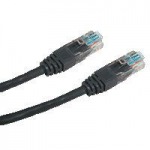 Obrázok produktu Datacom patch kábel RJ45, cat5e, 0,5m, čierny
