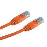 Obrázok produktu Datacom patch kábel RJ45, cat5e, 0,5m, oranžový