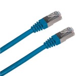 Obrzok produktu Datacom patch kbel RJ45, cat5e, 0,5m, modr