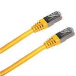 Obrzok produktu Patch cord FTP cat.5e, 0,5M, lut