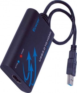 Obrzok PremiumCord USB 3.0 adaptr na HDMI se zvukem - khcon-08