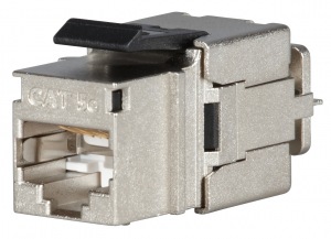 Obrzok tovaru Keystone Solarix CAT5E STP RJ45 ern pro klet - SXKJ-5E-STP-BK-NA