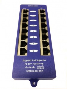 Obrzok Gigabitov stnn 8-portov PoE panel - POE-PAN8-GB