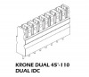 CNS patch panel 24port Cat5E - ECN24T-KD-CEC/BK | obrzok .3