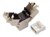 Solarix 10G samorezny keystone Solarix CAT6A STP RJ45 - SXKJ-10G-STP-BK-SA | obrzok .2