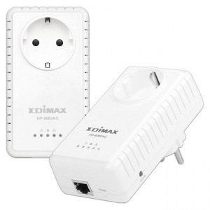 Obrzok Edimax 2x HP-6002AC AV600 Powerline Gigabit Eth. adapter - HP-6002ACK