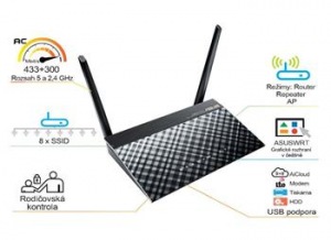 Obrzok Asus RT-AC51U - 90IG0150-BM3G00