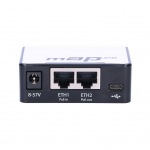 Obrzok produktu MikroTik mAP RouterOS L4 64MB RAM,  2xLAN (PoE In & PoE Out),  802.11b / g / n
