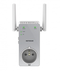 Obrzok NETGEAR 1PT AC750 WIFI EXTENDER PLUS - EX3800-100PES