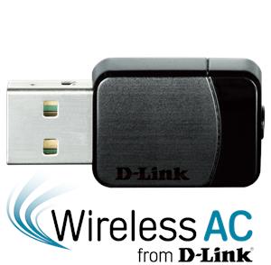 Obrzok D-Link DWA-171 WiFi AC DualBand USB Micro Adapter - DWA-171