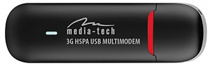 Obrzok Media-Tech 3G HSPA MULTIMODEM USB bezdrtov modem 7.2Mbps - MT4219