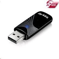 Obrzok ZYXEL Dual-Band Wireless AC600 USB Adapter - NWD6505-EU0101F