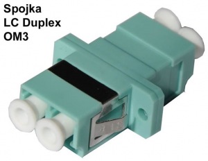 Obrzok Optick spojka LC multi mode duplex OM3 - 