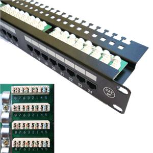 Obrzok tovaru Patch panel 24x RJ-45, cat5e - 