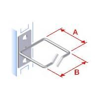 Obrzok Vyvazovac hek 40x40 D1 kov lev fix - RAX-D1-X44-X3