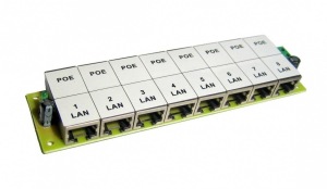 Obrzok POE-PAN8,  8-portov pasivn POE panel - POE-PAN8