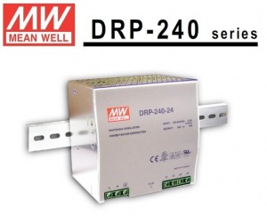 Obrzok MEANWELL DRP-240-24 Prm. nap. zdroj 24V 10A - DRP-240-24