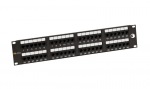 Obrzok produktu 19" Patch panel Solarix 48 x RJ45 CAT6 UTP ern