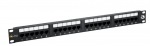 Obrzok produktu 19" Patch panel Solarix 24xRJ45 CAT5E UTP ern 150MHz