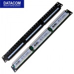 Obrzok produktu DATACOM Patch panel 24x RJ-45, Cat5e UTP, 1U, 19" LSA