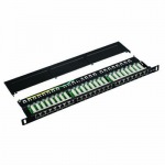 Obrzok produktu DATACOM Patch panel 19" STP 24 port CAT5E LSA 0, 5U