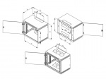 Obrzok produktu Nstnn rozvad jednodln 9U ()600x(h)595